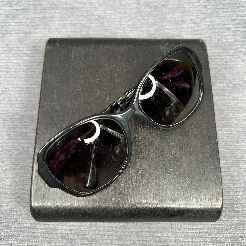 Coach HC8166 L154 Black Crystal Mosaic Butterfly Sunglasses 58-18-135